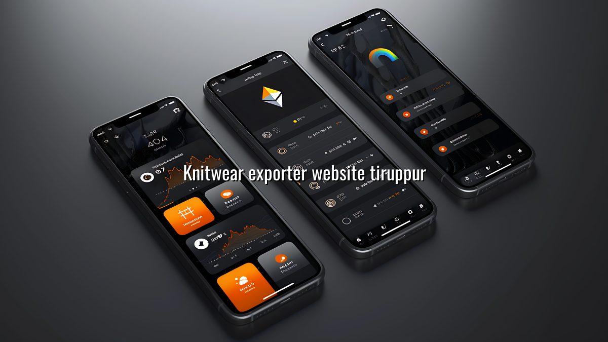 Website Design for Knitwear Exporters in Tiruppur