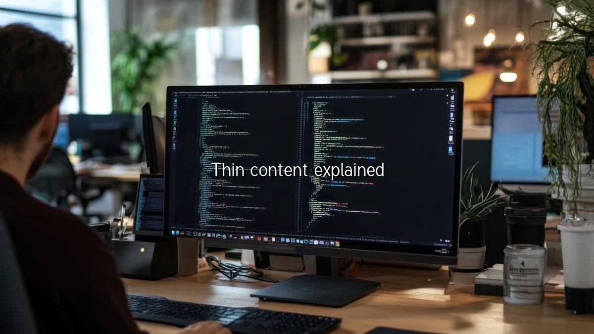 Why Thin and Duplicate Pages Hurt a Site